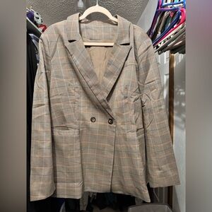 Oversized Menswear style blazer